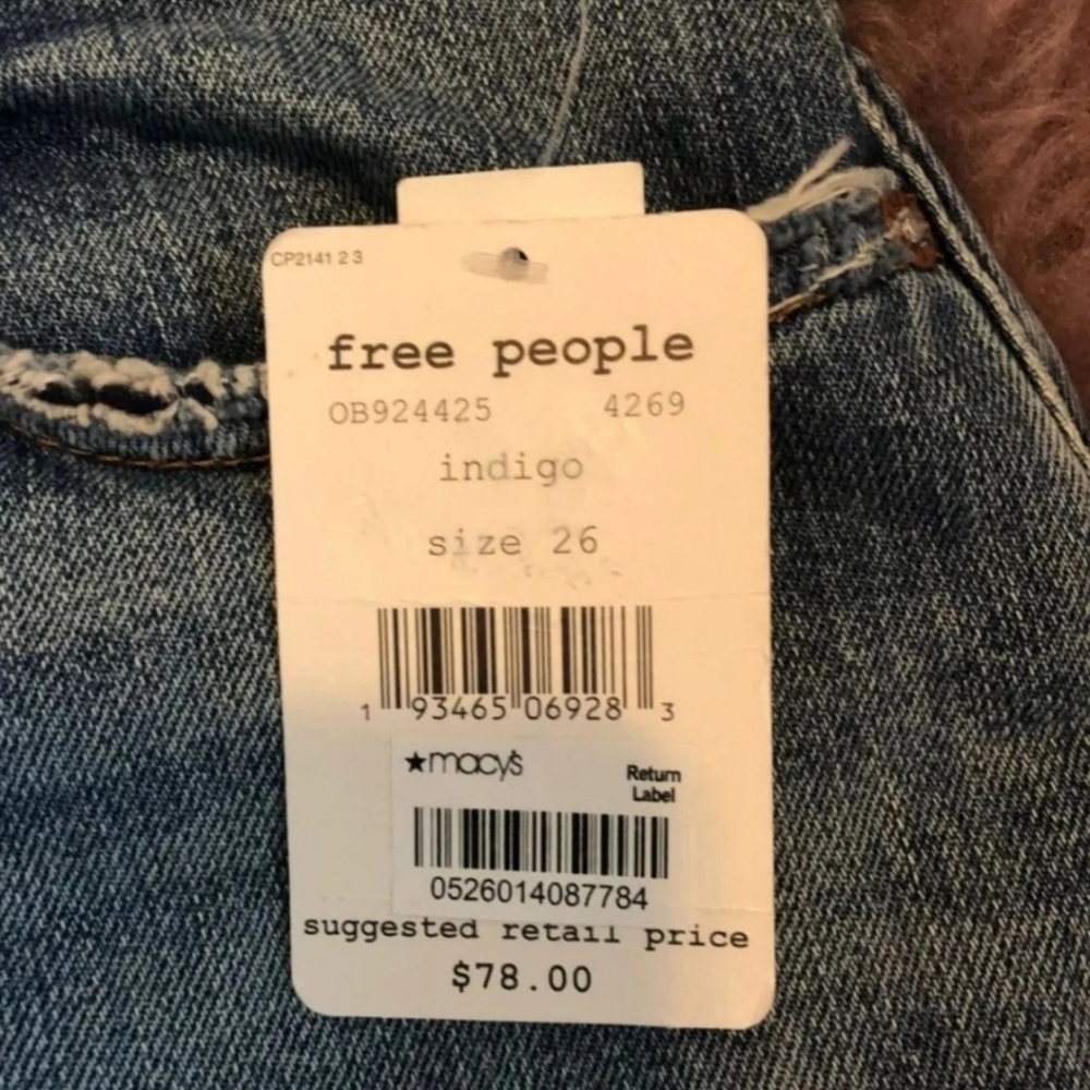 Free People Bermuda Jean Shorts - Picture 3 of 8